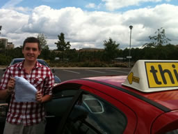 Jack guildford happy with think driving school